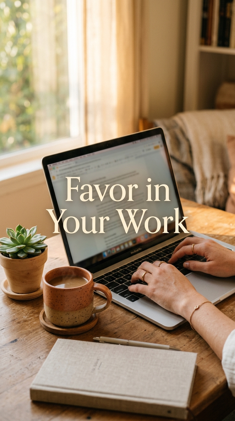 Favor in Your Work