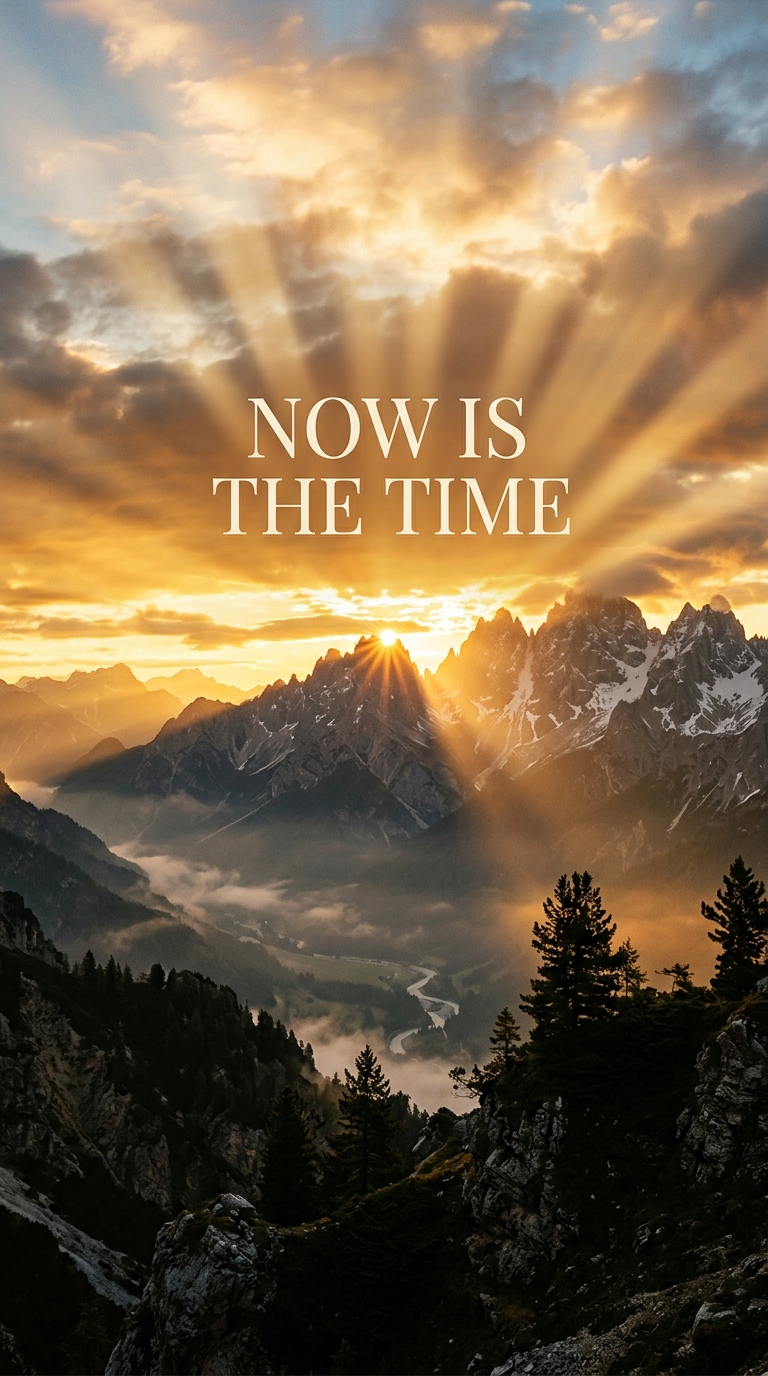 Now Is the Time