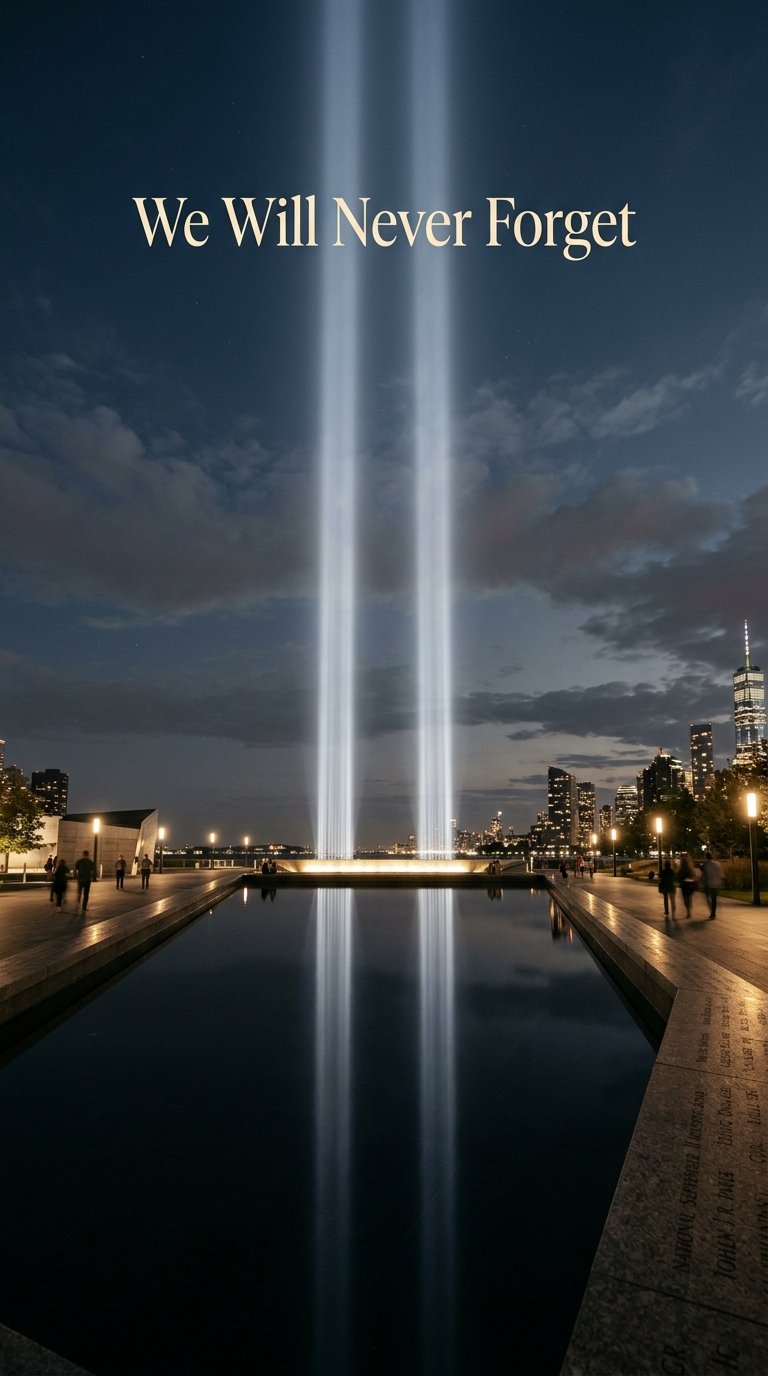 We Will Never Forget
