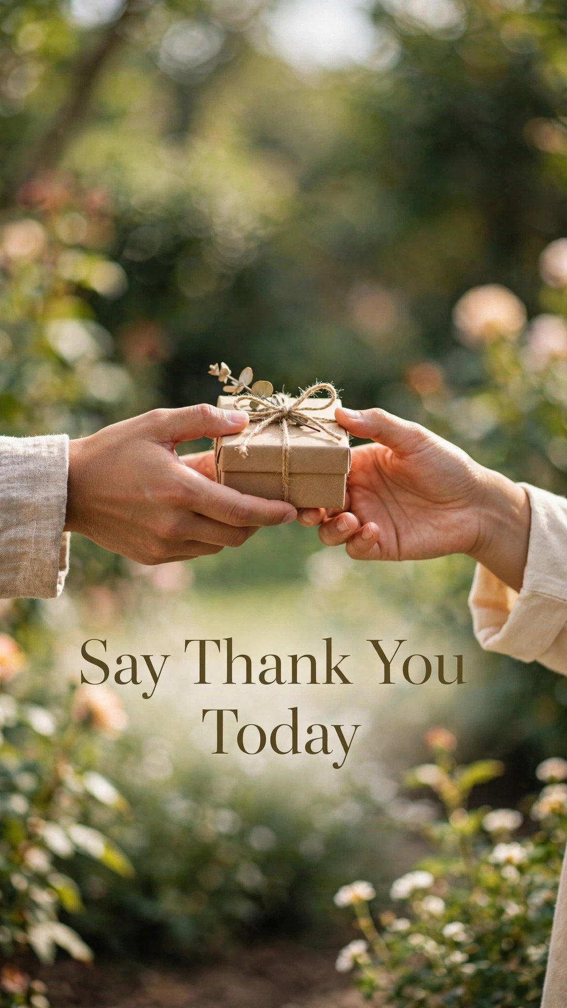 Say Thank You Today
