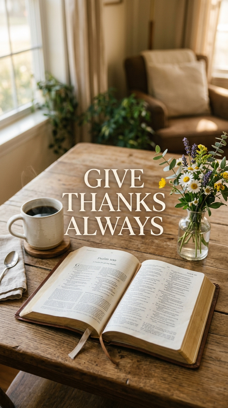 Give Thanks Always