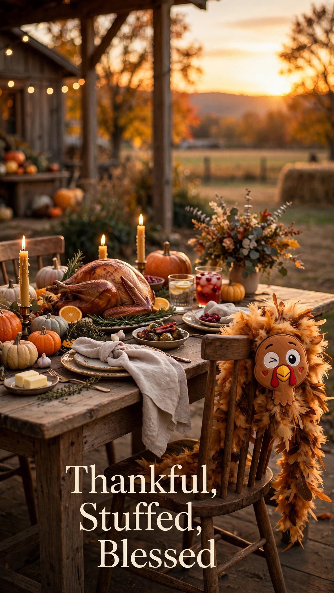 Thankful, Stuffed, Blessed