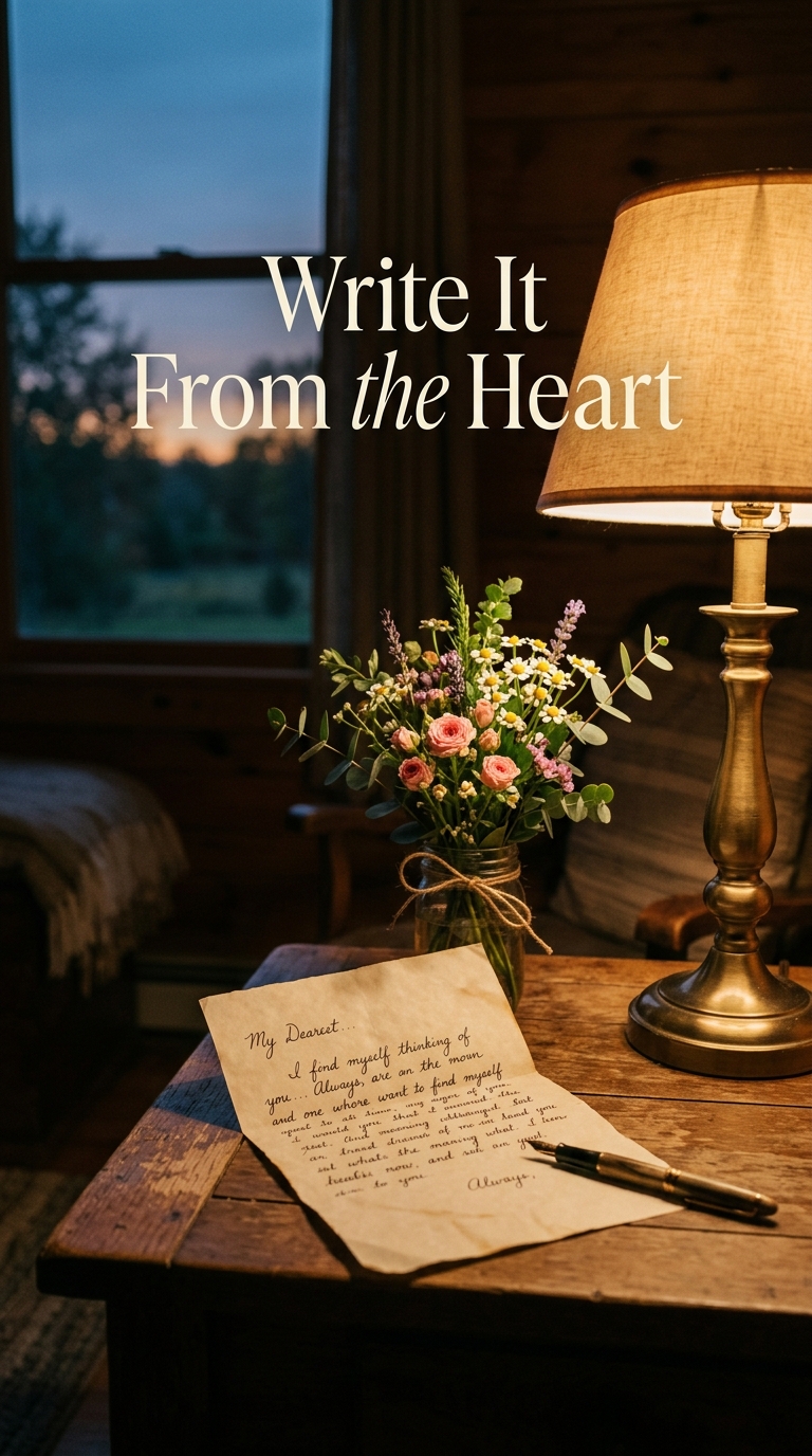 Write It From the Heart