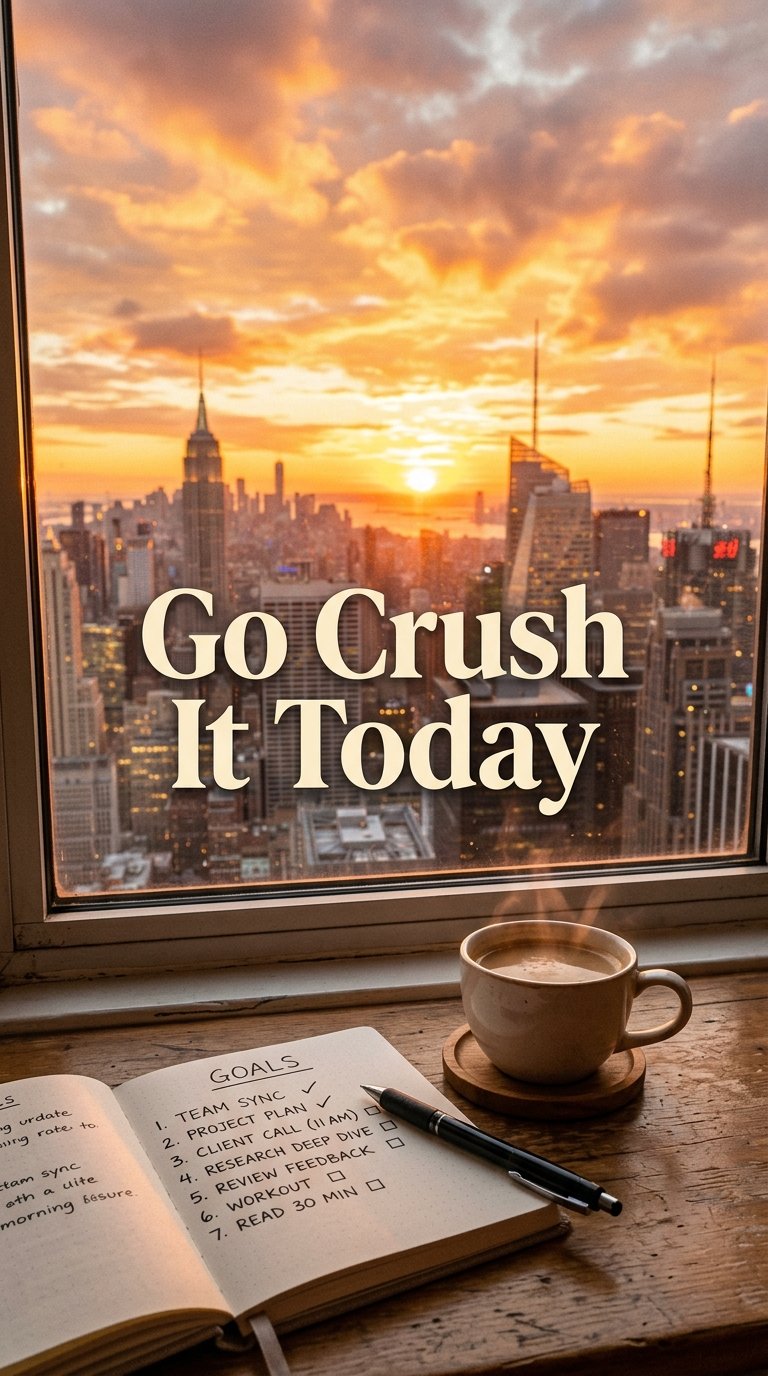 Go Crush It Today