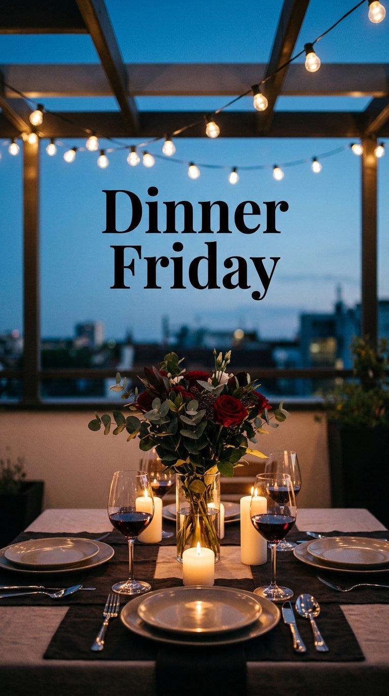 Dinner Friday