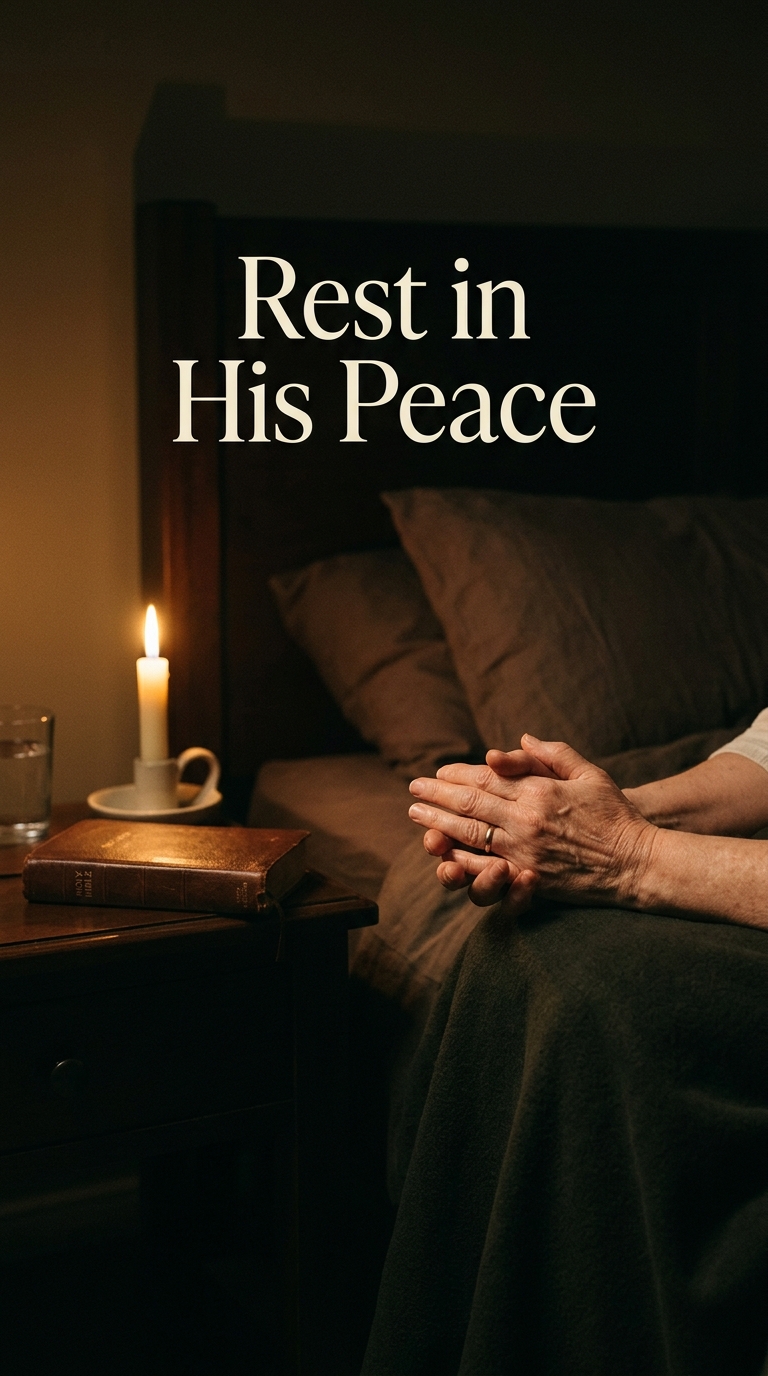 Rest in His Peace