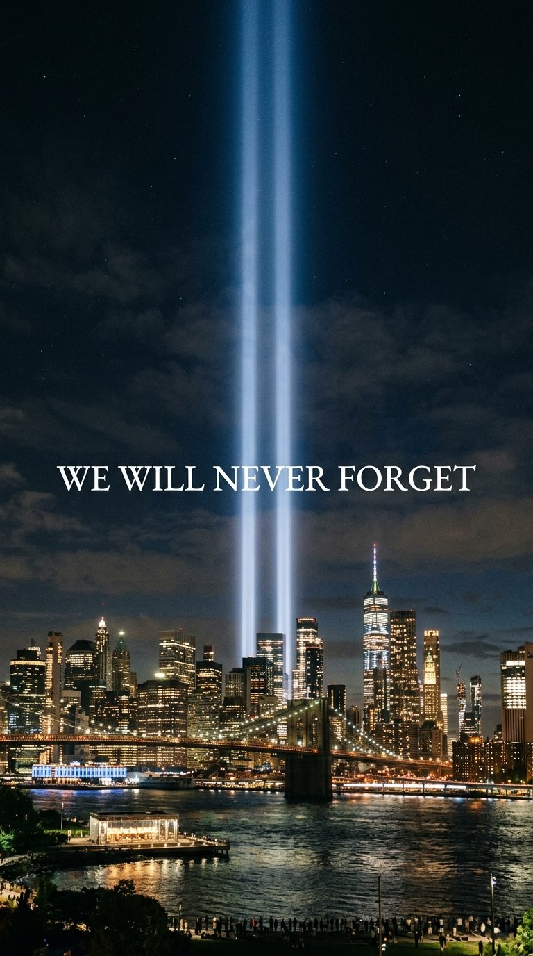 We Will Never Forget