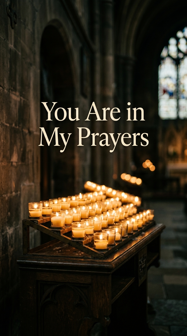 You Are in My Prayers