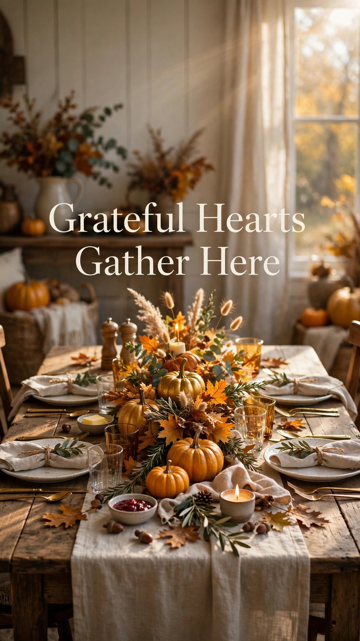 Grateful Hearts Gather Here