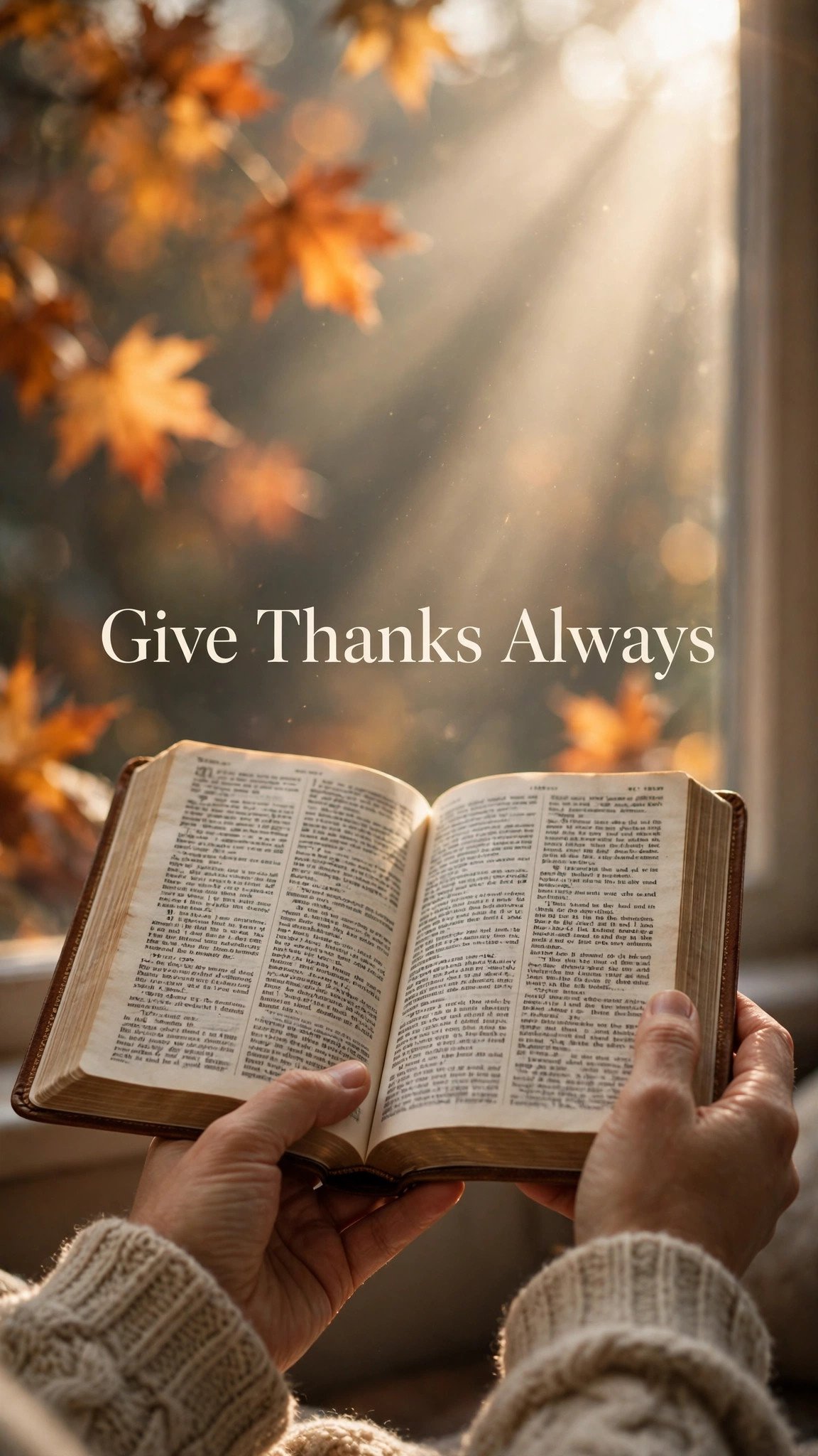 Give Thanks Always
