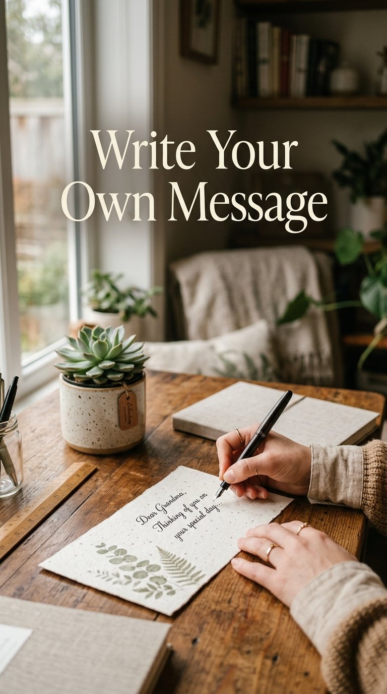 Write Your Own Message
